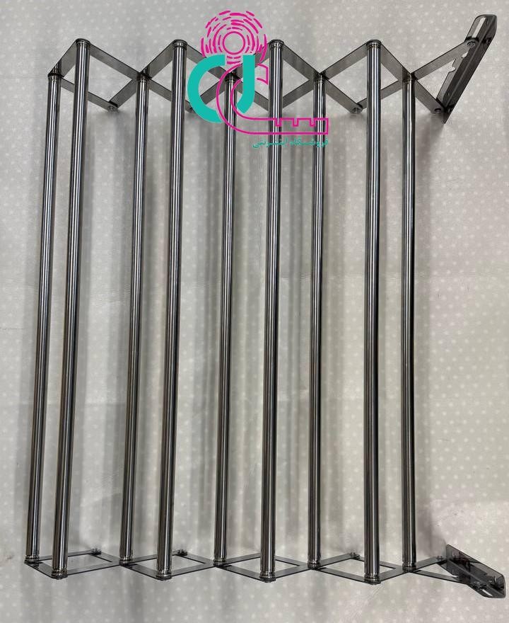 رخت آویز تاشو فلزی (برند رنگین کمان )