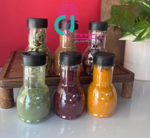 جا ادویه پلاستیکی (ته گرد)