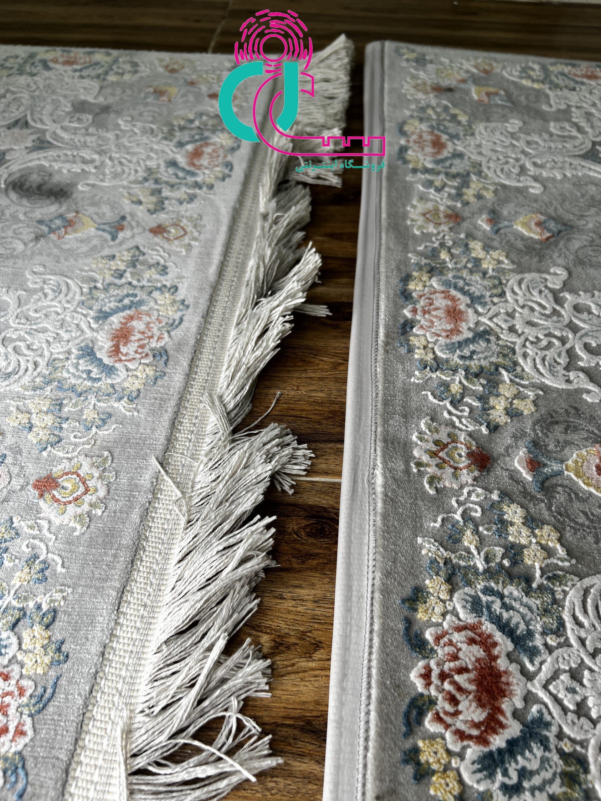 محافظ ریشه فرش 1 متری (یک جفت) (طوسی)