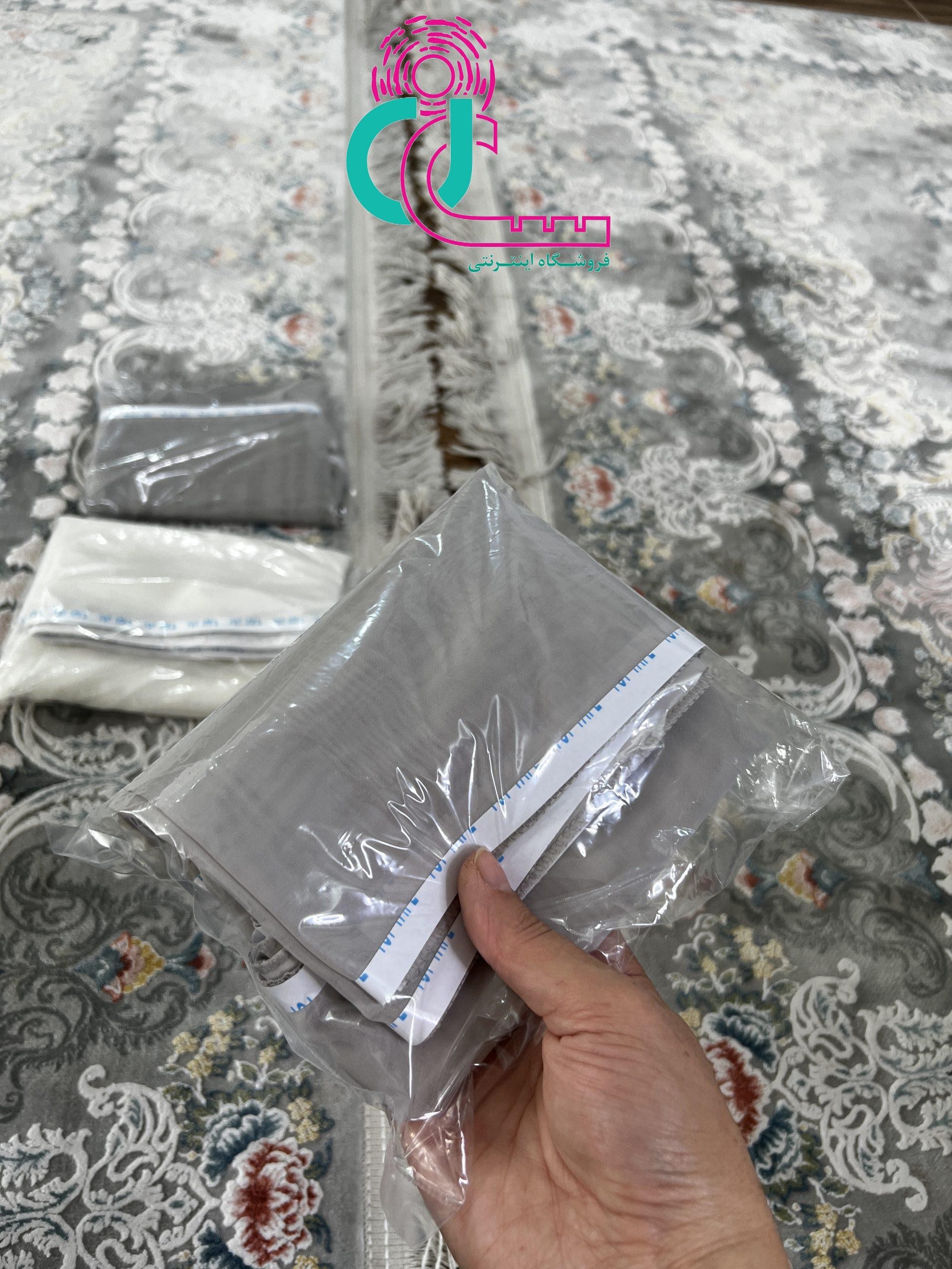 محافظ ریشه فرش 6 متری (یک جفت) (سفید)