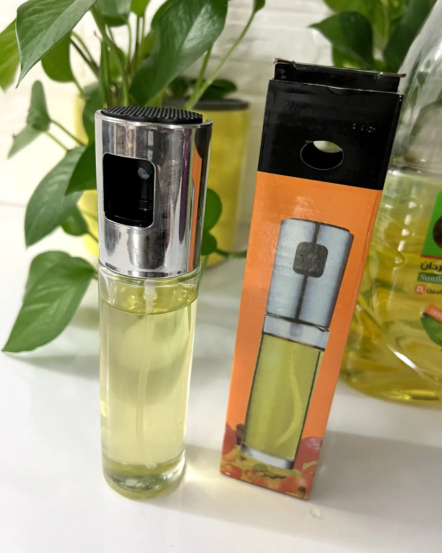 شیشه اسپری روغن