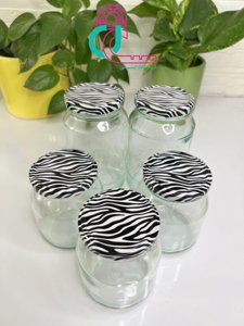 درب طرح گورخری ( پک شش عددی )