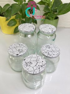 درب طرح ماربل سفید (پک شش عددی )
