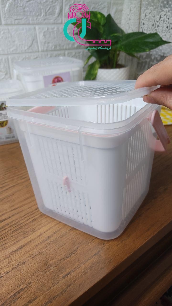 ظرف سبددار یک کیلویی(خیار شور و ترشیجات) (سفید)