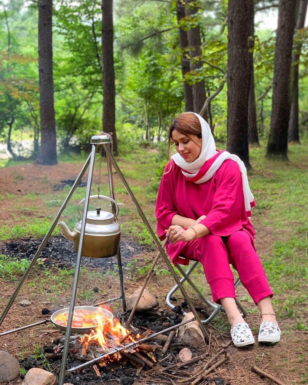 منقل تاشو مسافرتی (کوچک)
