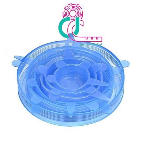 درپوش محافظ غذا سیلیکونی بسته ۶ عددی