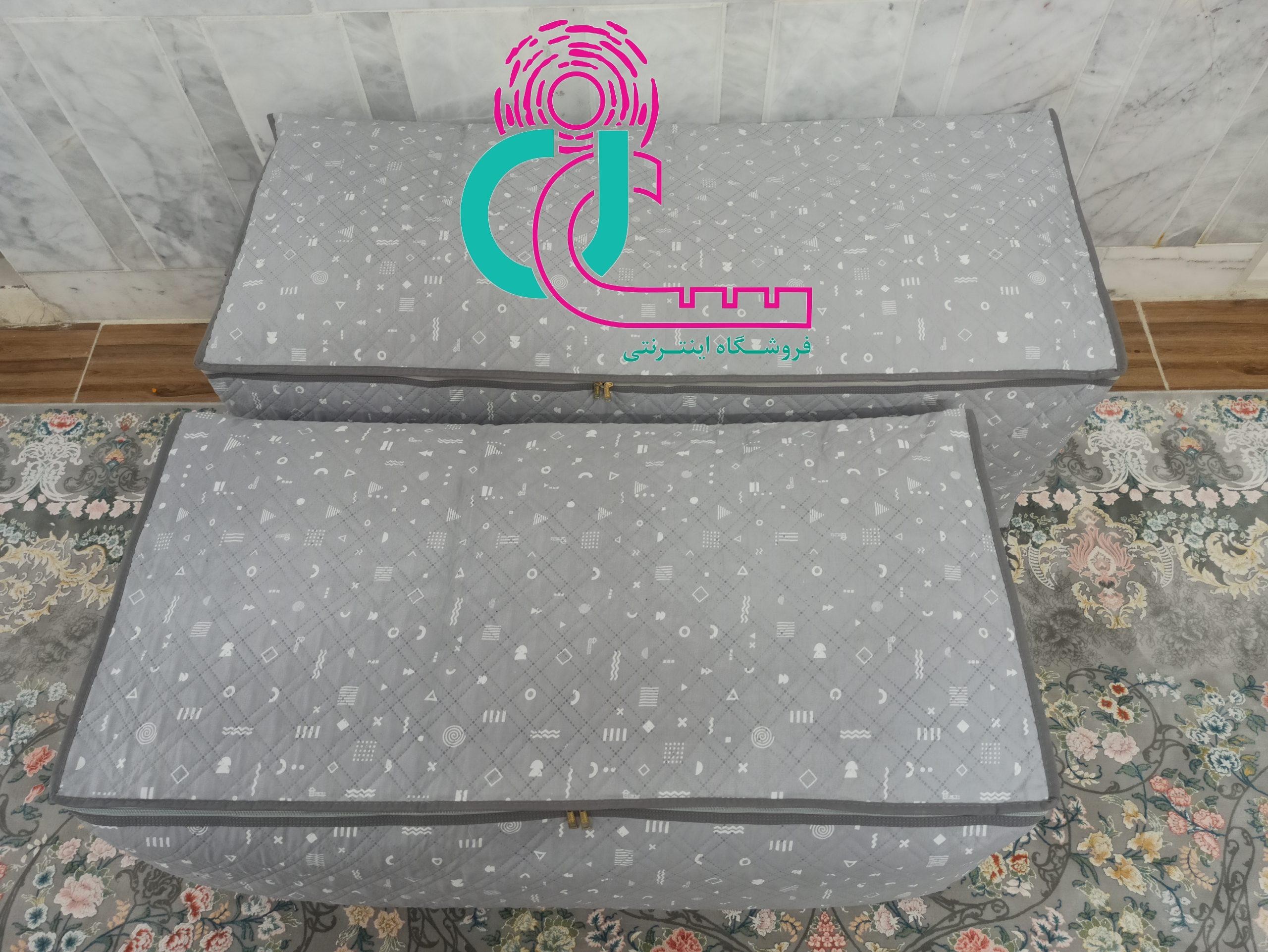 کاور لحاف و تشک سایز۷ (هندسی طوسی)