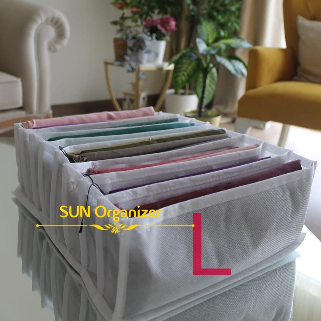 نظم دهنده لباس سایز L (طوسی)